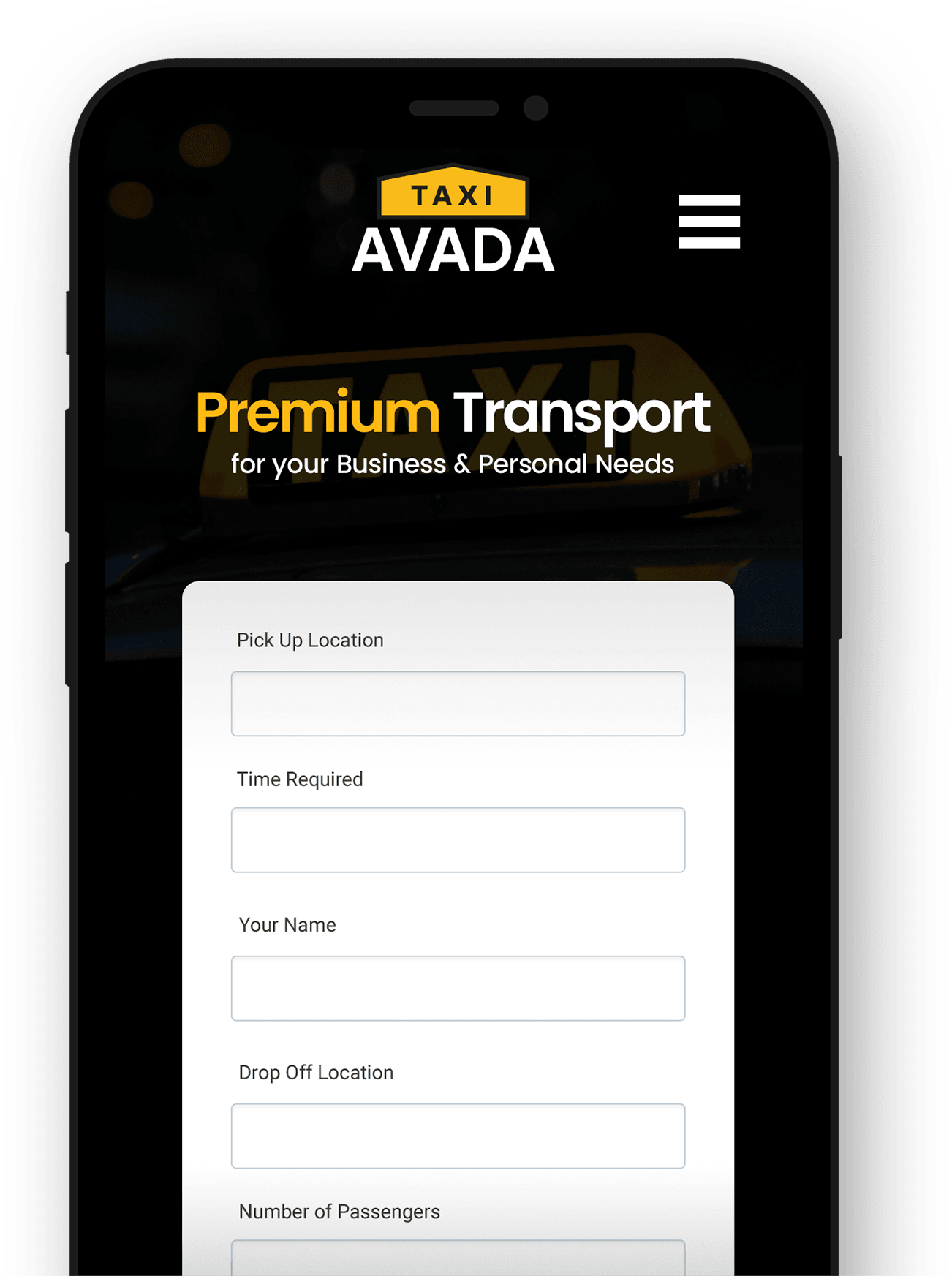 Avada Taxi App avada-taxi-app